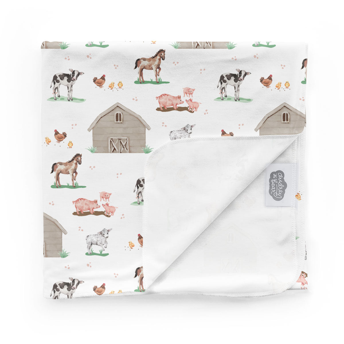 Swaddle Blanket | Baby Animal Days