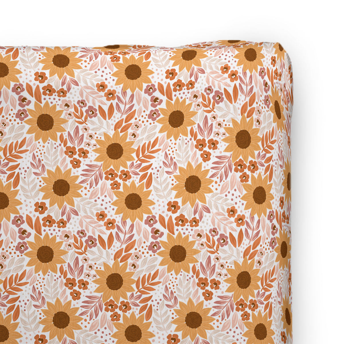 Changing Pad Cover | Summer Sunflower