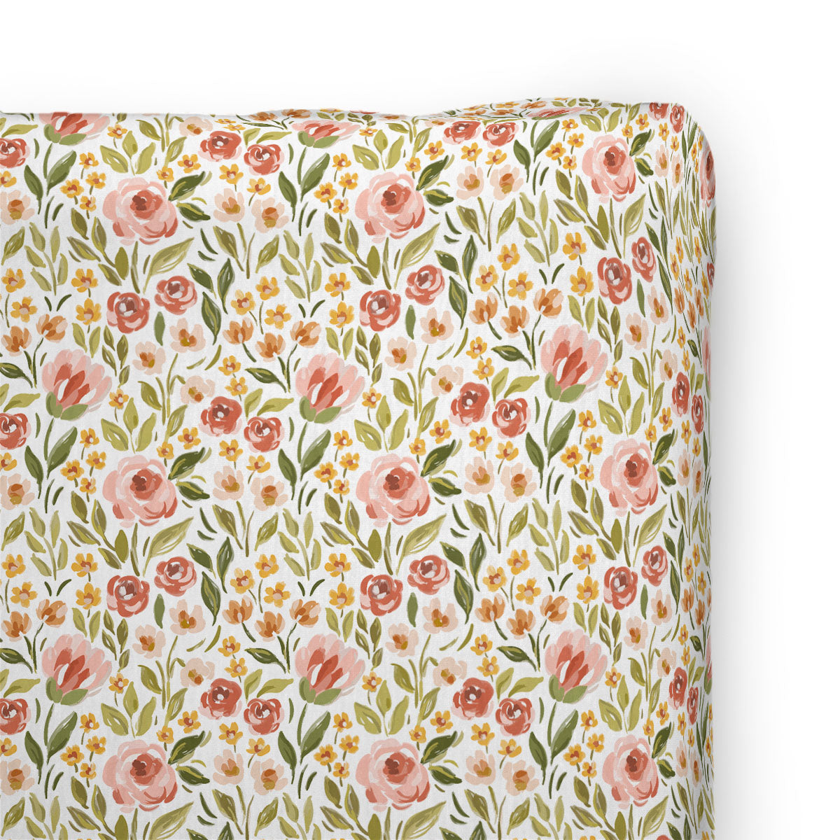 Changing Pad Cover | Spring Tulip
