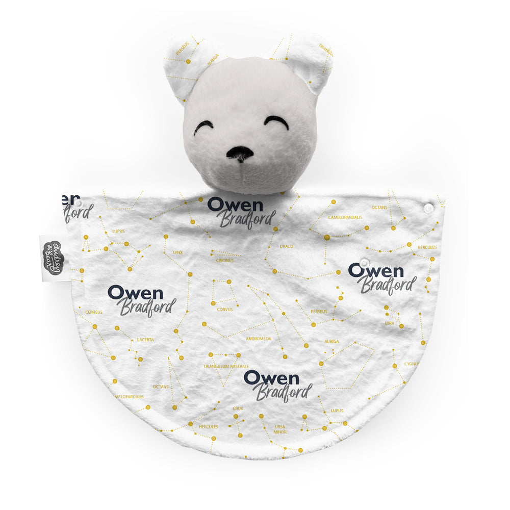 Personalized Bear Lovey | Captivating Constellations