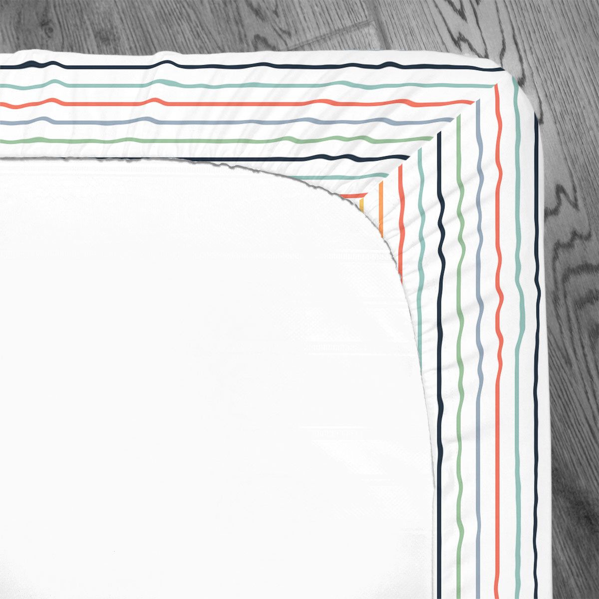 Crib Sheet | Primary Stripes