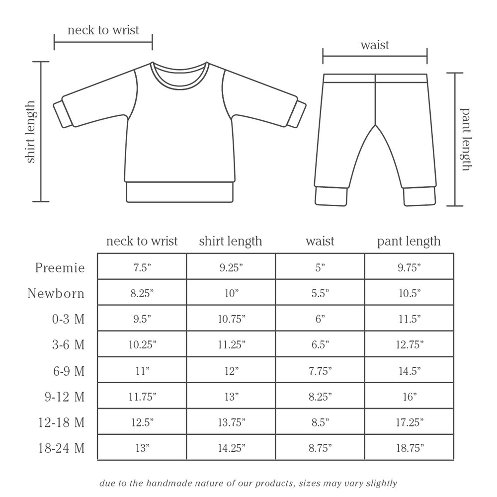 Personalized Cloudwear {Baby + Kid Loungewear} | Sweet Sunflowers