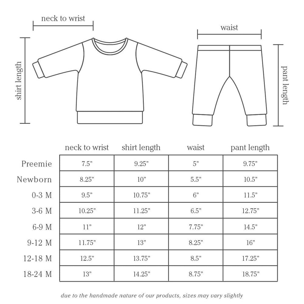 Personalized Cloudwear {Baby + Kid Loungewear} | New Construction