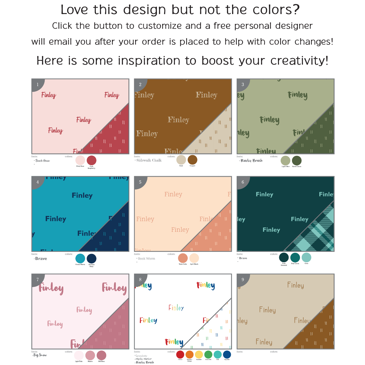 Personalized Changing Pad Cover | Golden Hues