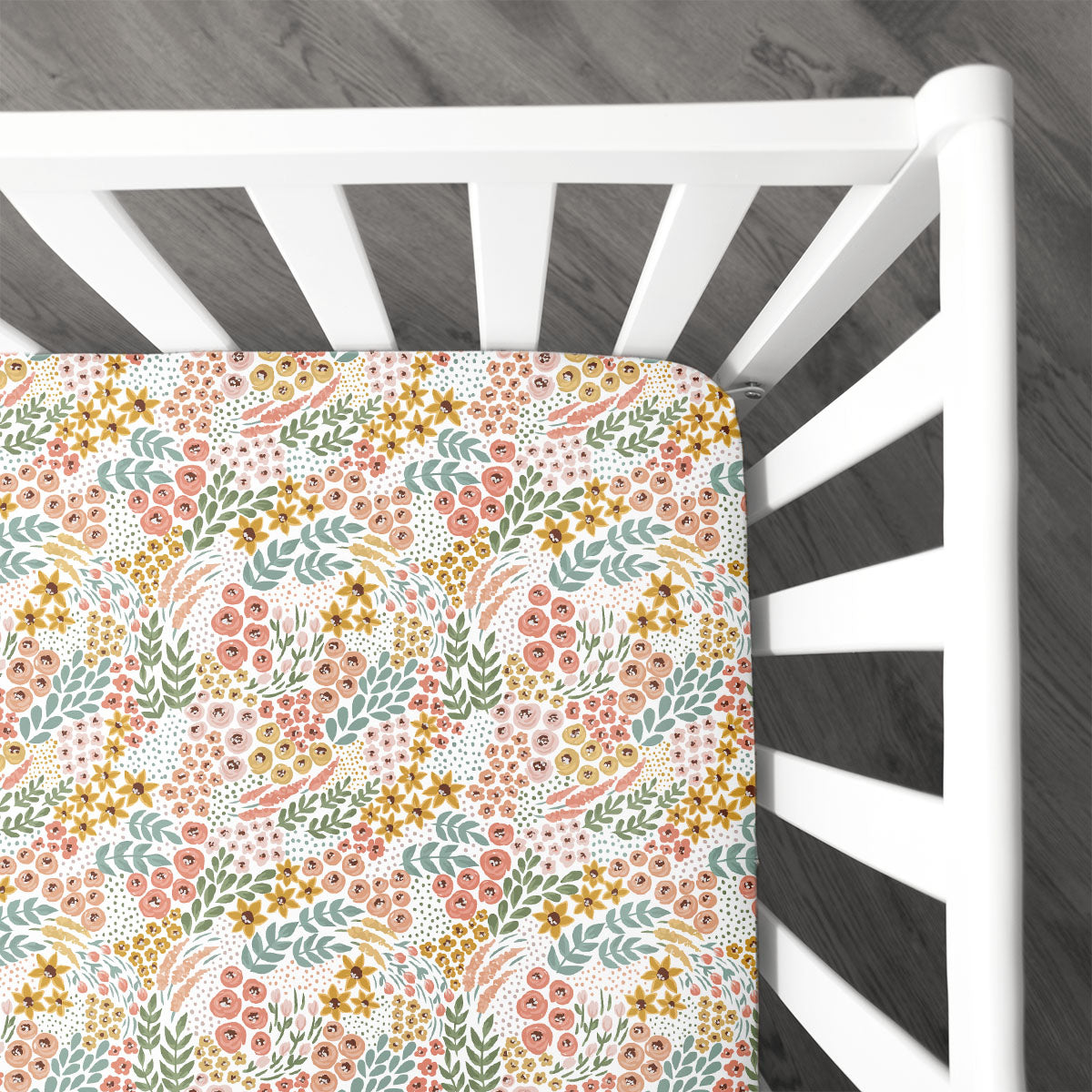 Crib Sheet | Whimsy Floral