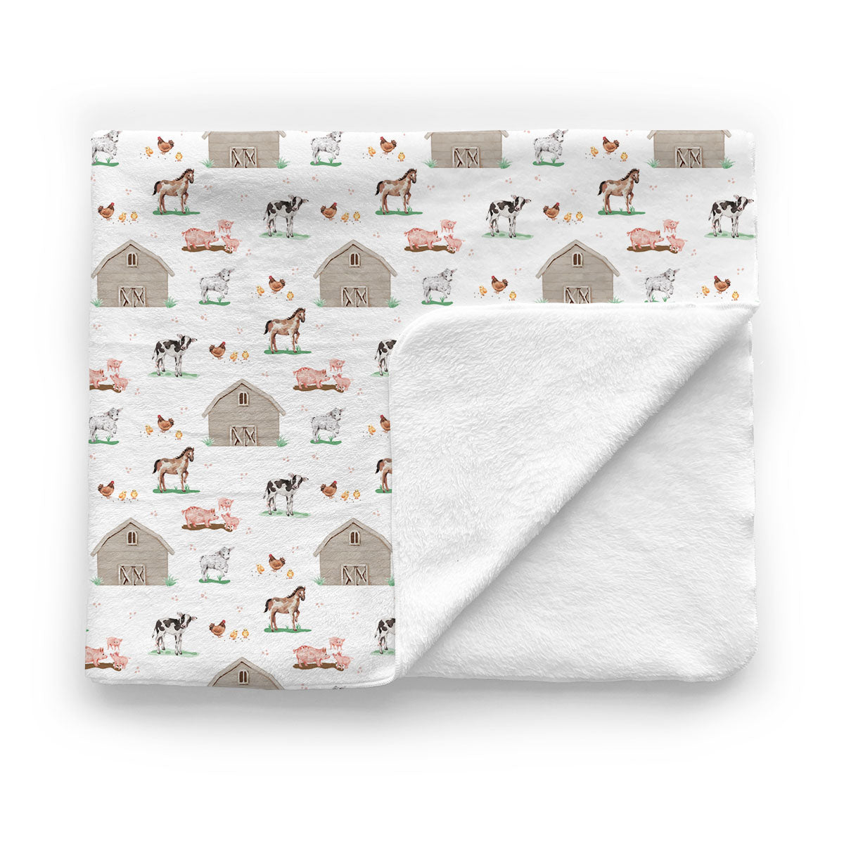 Baby Minky Blanket | Baby Animal Days