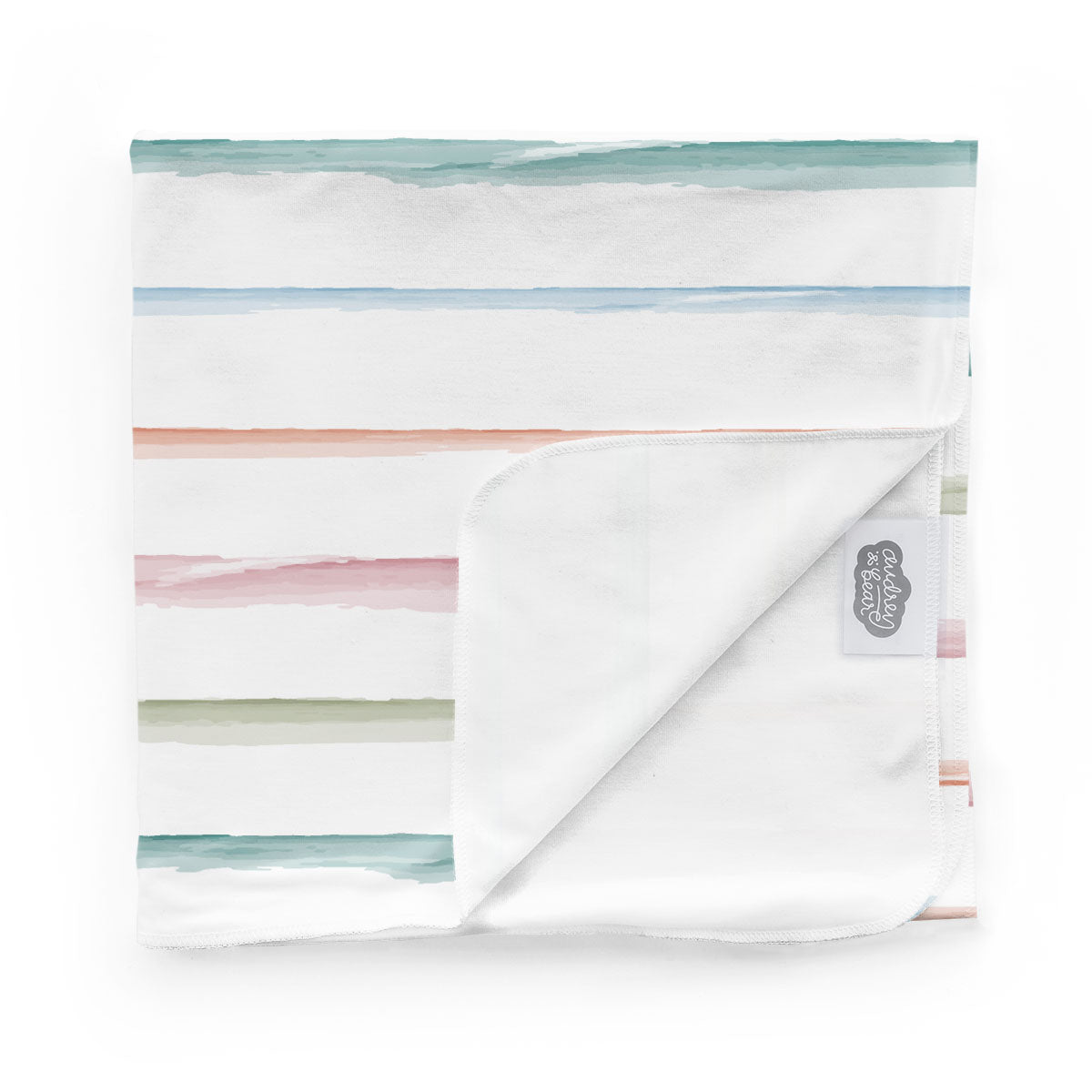 Swaddle Blanket | Rainbow Stripe