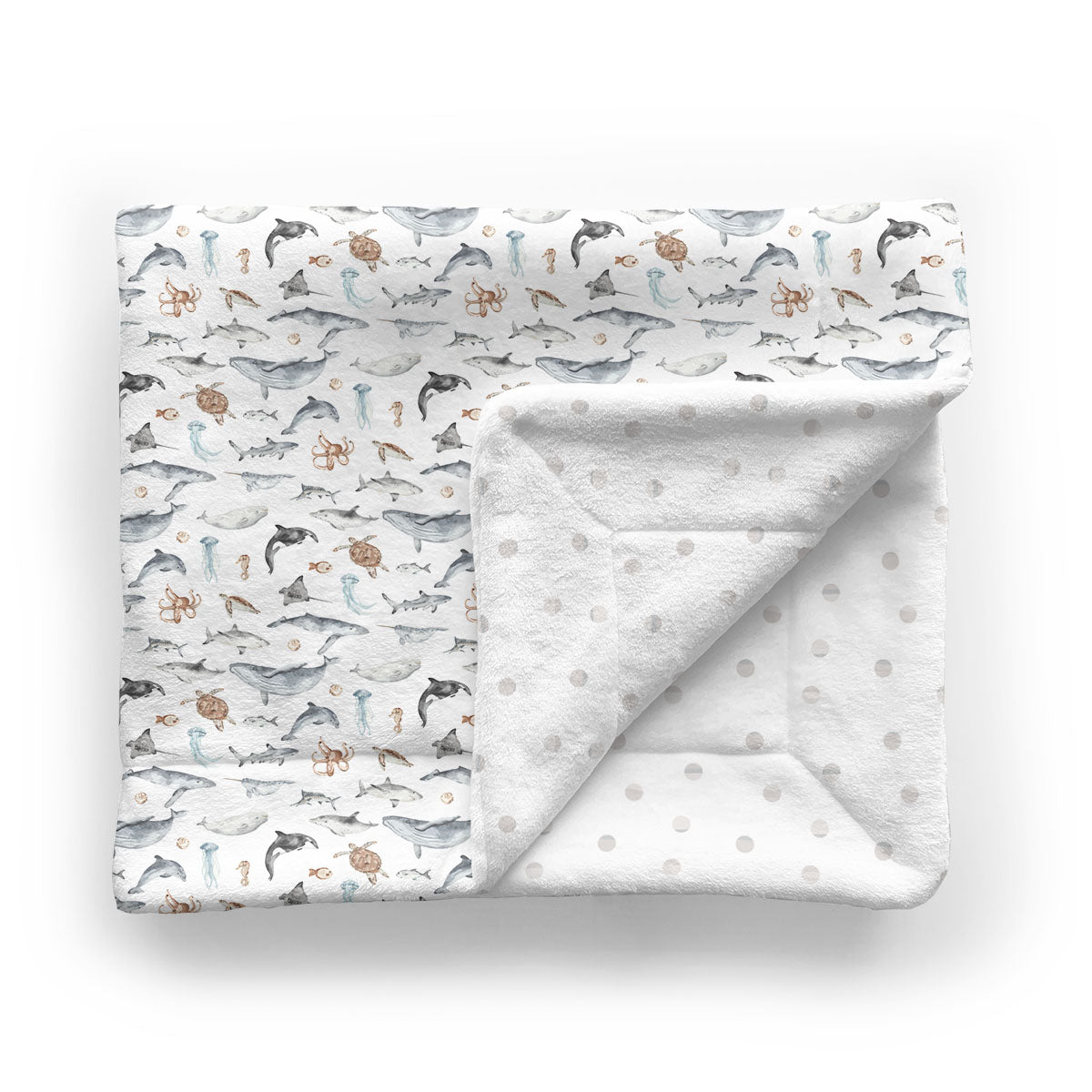 Baby Minky Blanket | Ocean Explorer