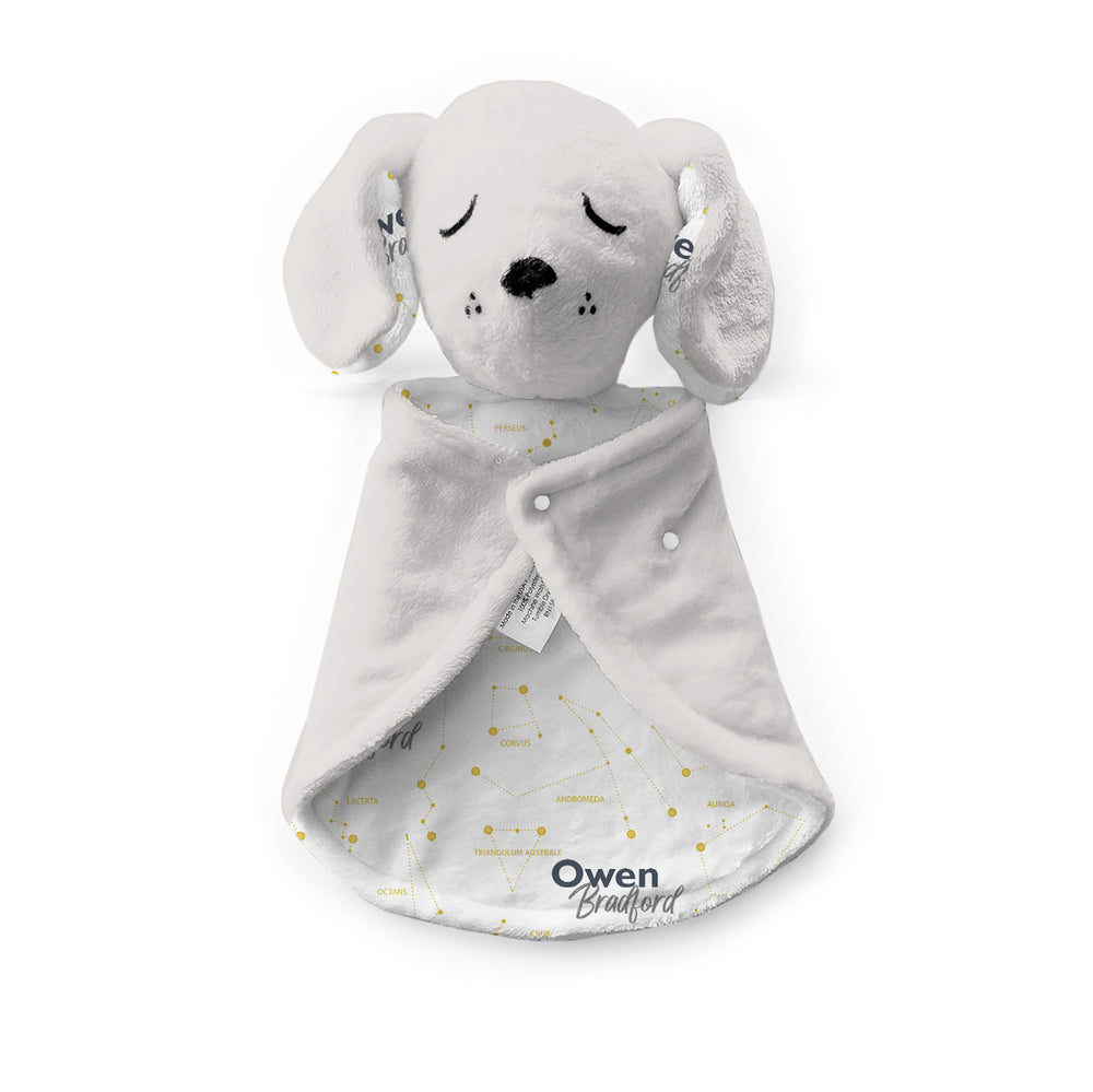Personalized Puppy Lovey | Captivating Constellations