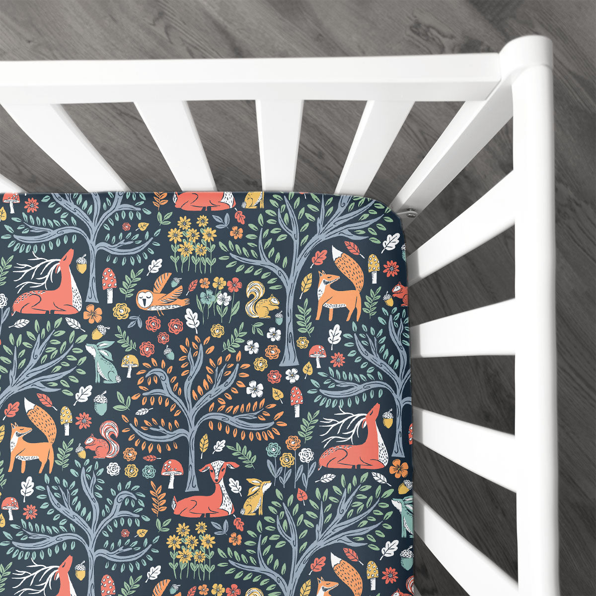 Crib Sheet | Midnight Meadow