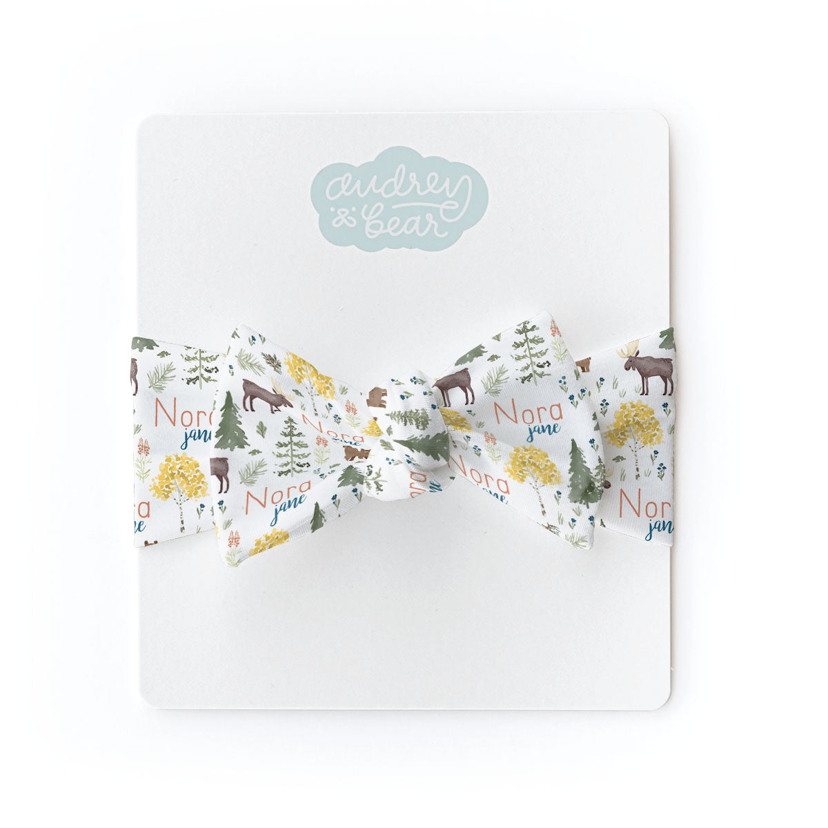 Personalized  Swaddle & Hat Set | Mountain Explorer