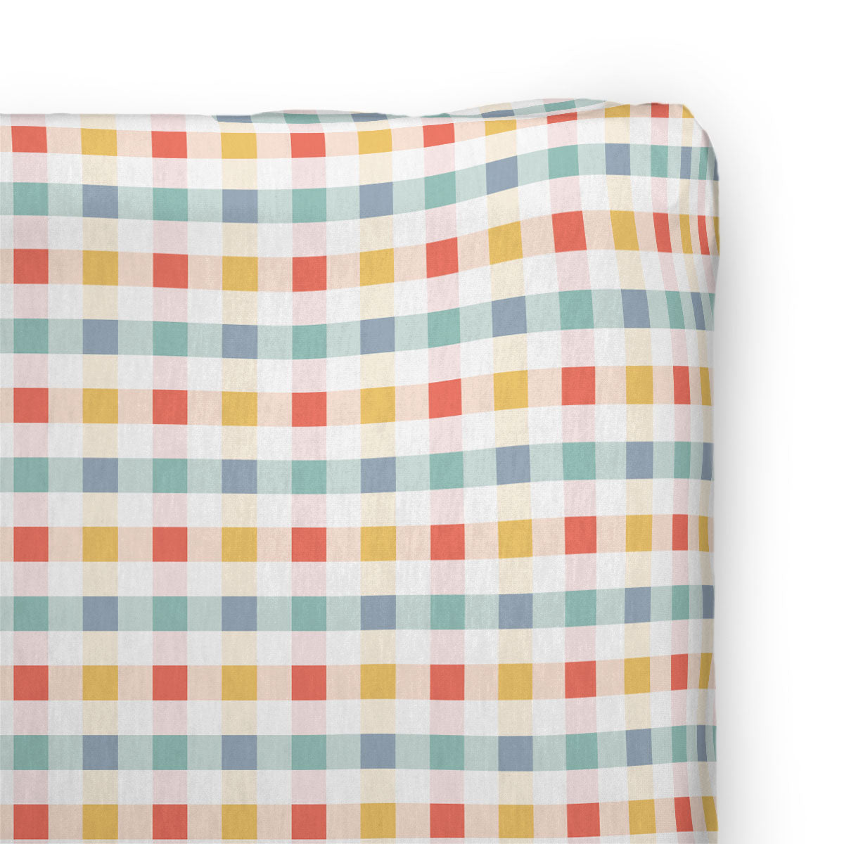 Changing Pad Cover | Perfectly Plaid