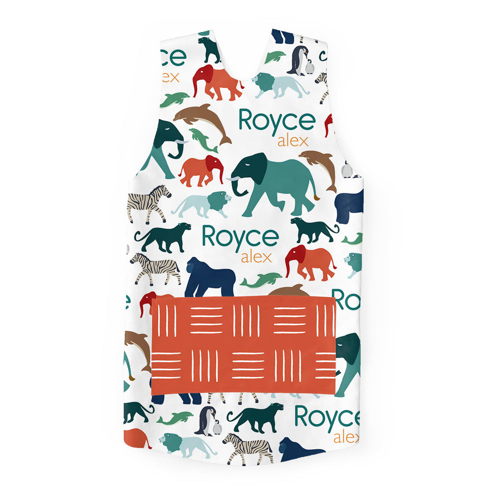 Personalized Kids Apron | At the Zoo