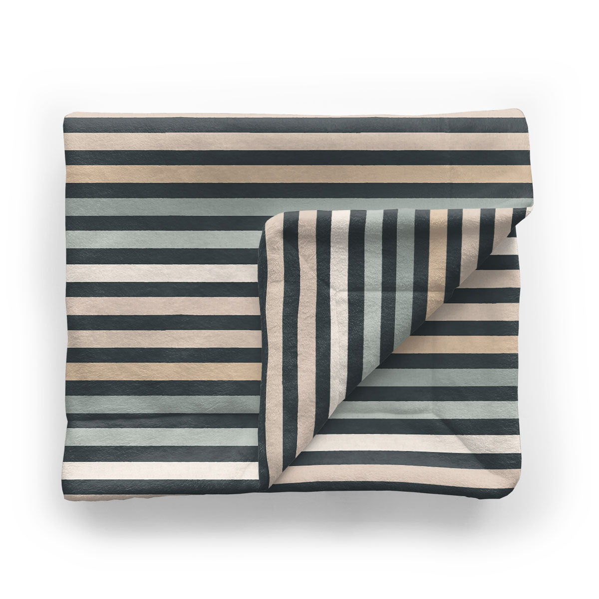 Kids Minky Blanket | Handsome Stripes