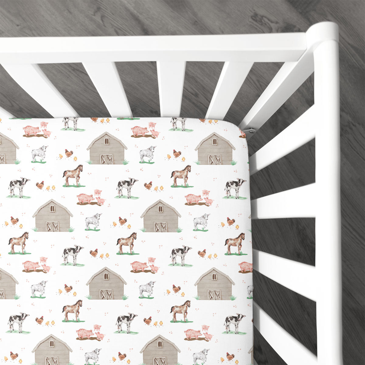 Crib Sheet | Baby Animal Days