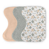 Personalized  Burp Cloth Set | Blooming Spring