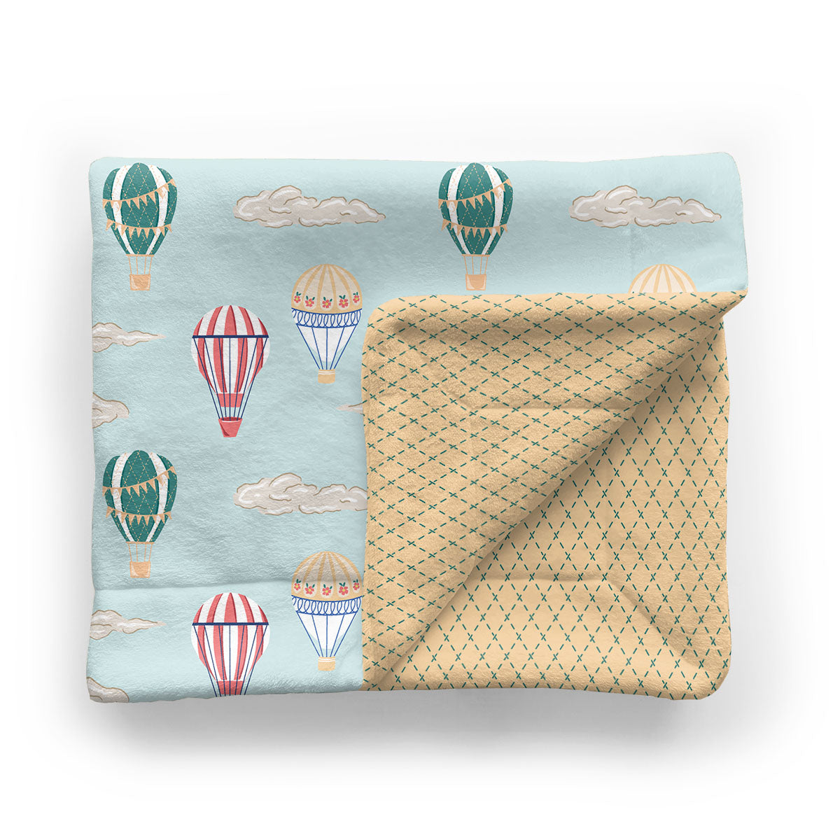 Kids Minky Blanket | Time Flies