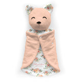 Personalized Bear Lovey | Springtime Floral