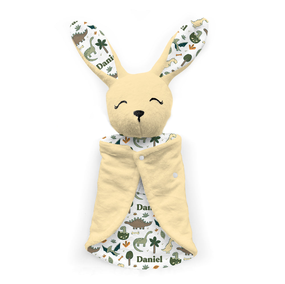 Personalized Bunny Lovey | Dancing Dinos