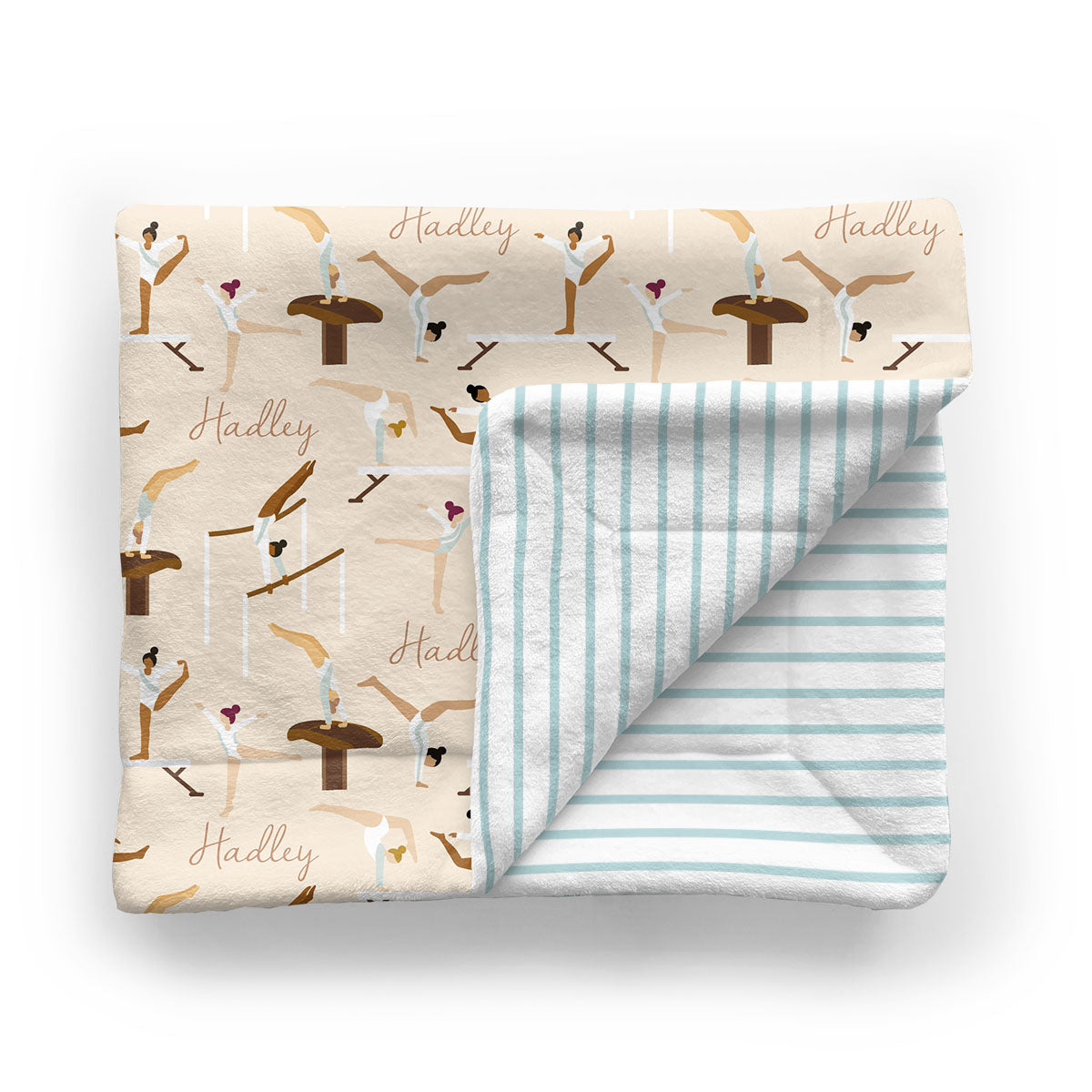 Personalized Minky  Blanket | Fantastic Gymnastics