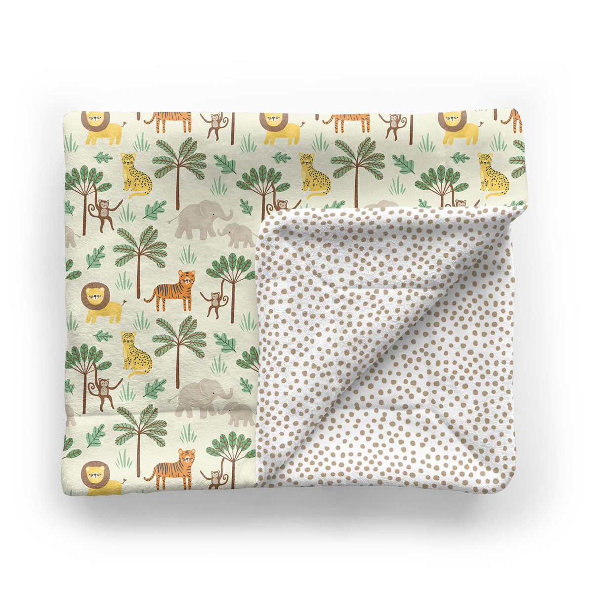 Baby Minky Blanket | Jungle Safari