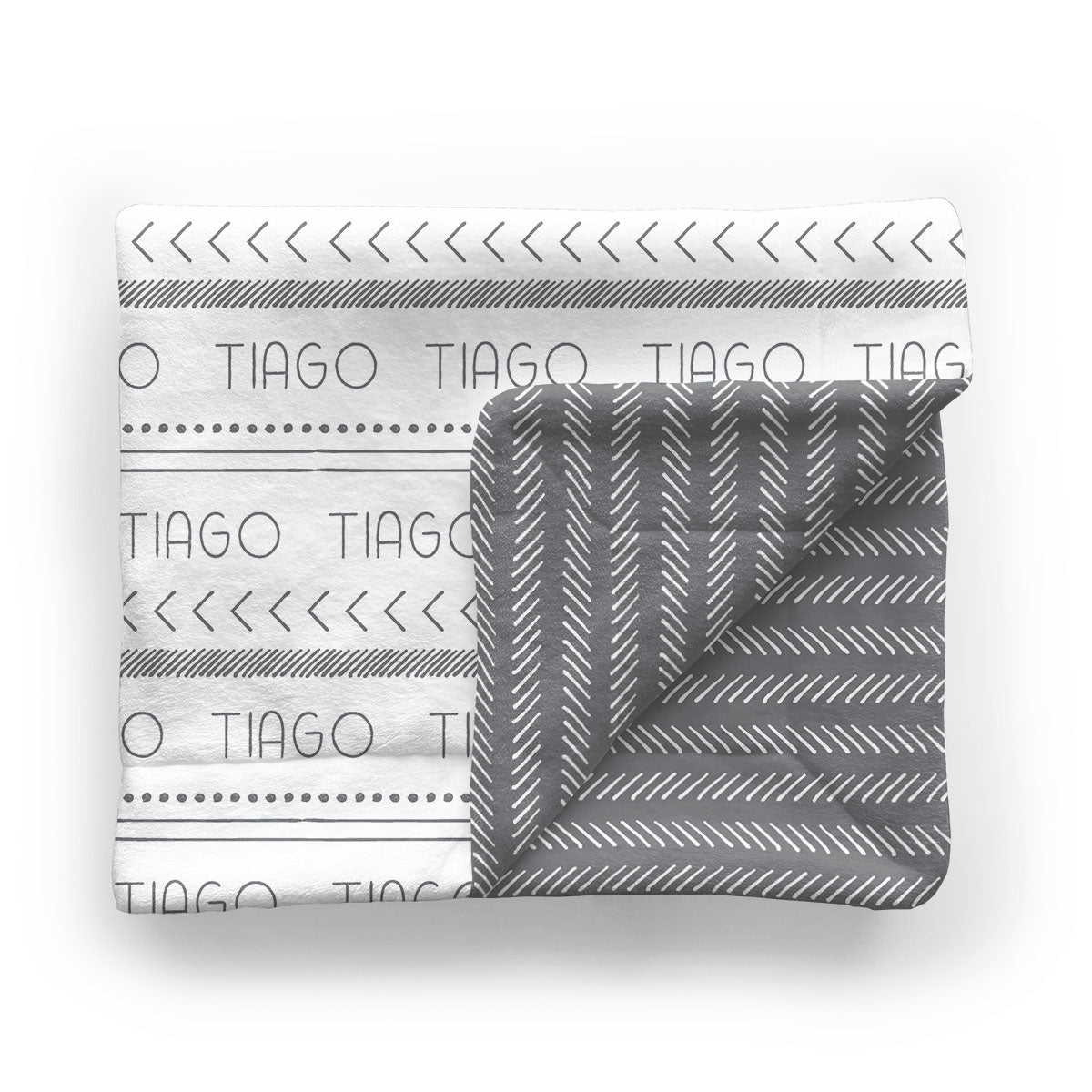 Personalized Baby Minky Blanket | Tribal