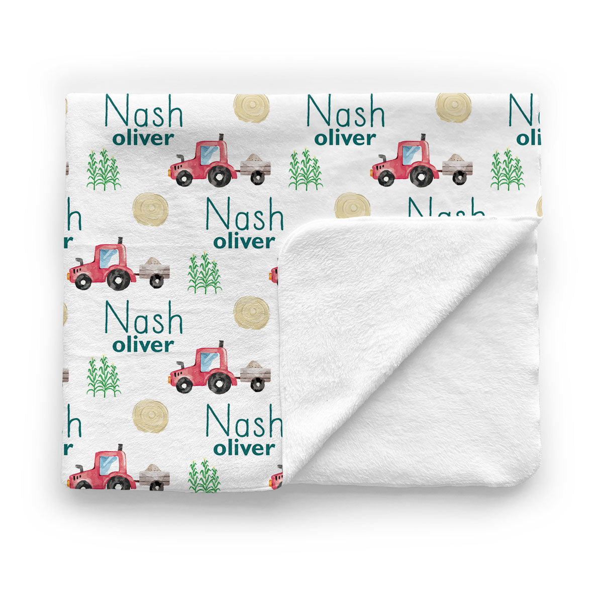 Personalized Minky  Blanket | Harvest Time