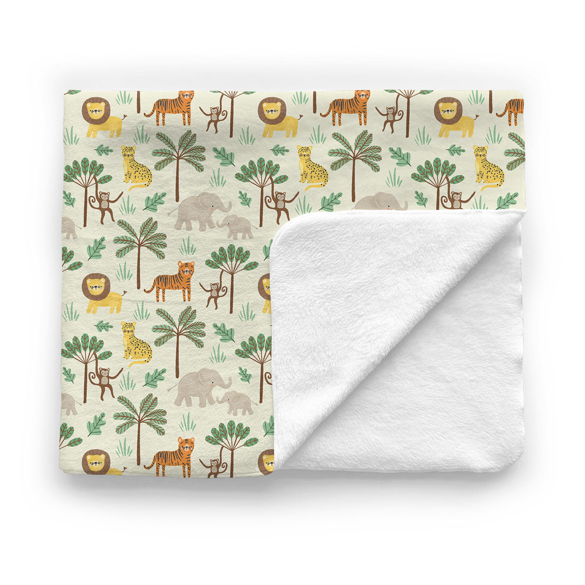 Baby Minky Blanket | Jungle Safari