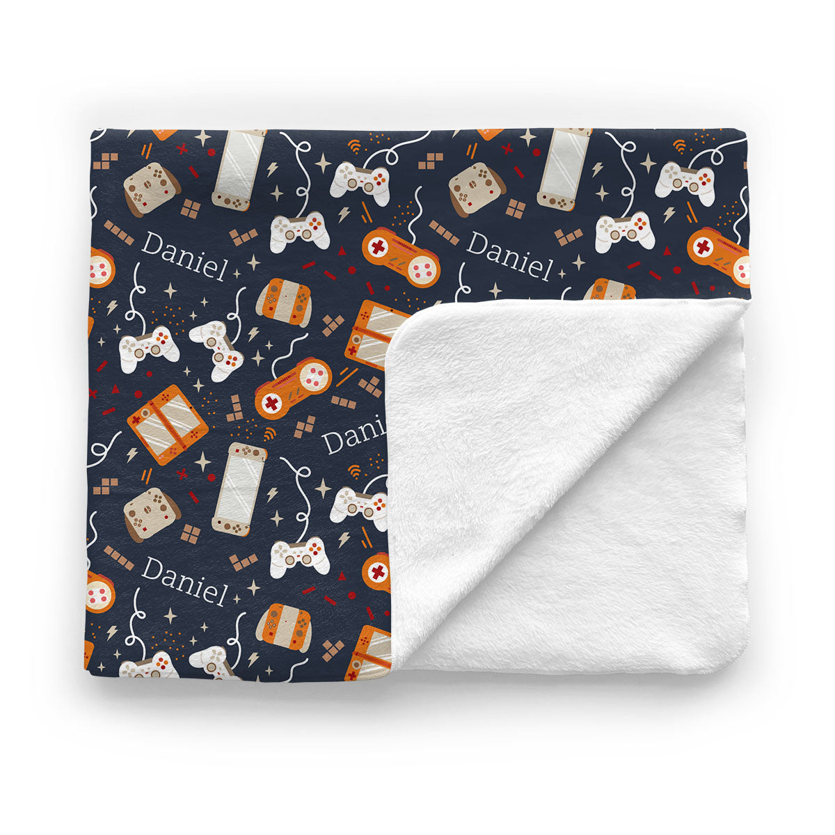 Personalized Minky  Blanket | Video Game Night