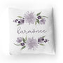 Stretchy Knit/Sherpa Throw Pillow | Whispering Wisteria