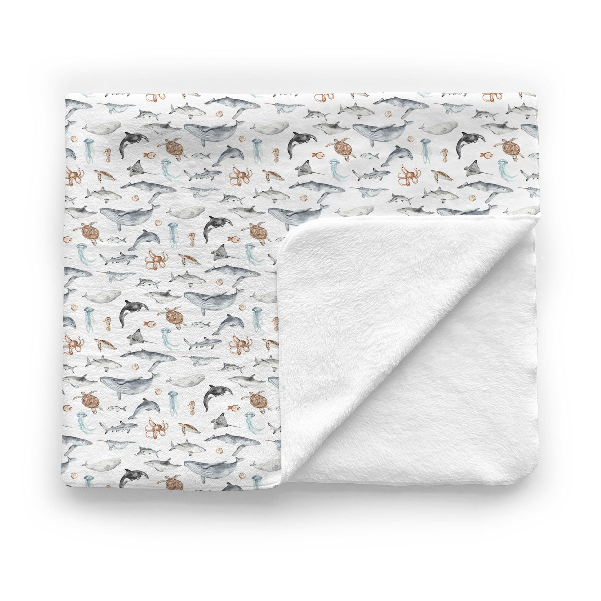 Baby Minky Blanket | Ocean Explorer