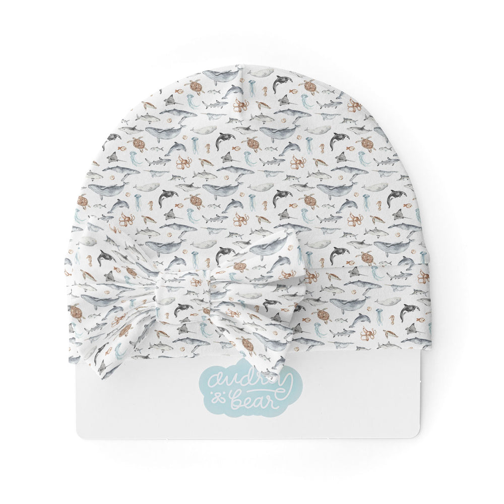 Stretchy Knit Baby Hat | Ocean Explorer