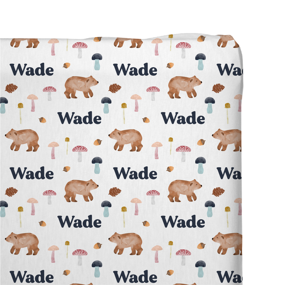 Personalized Changing Pad Cover | Bear Hunt