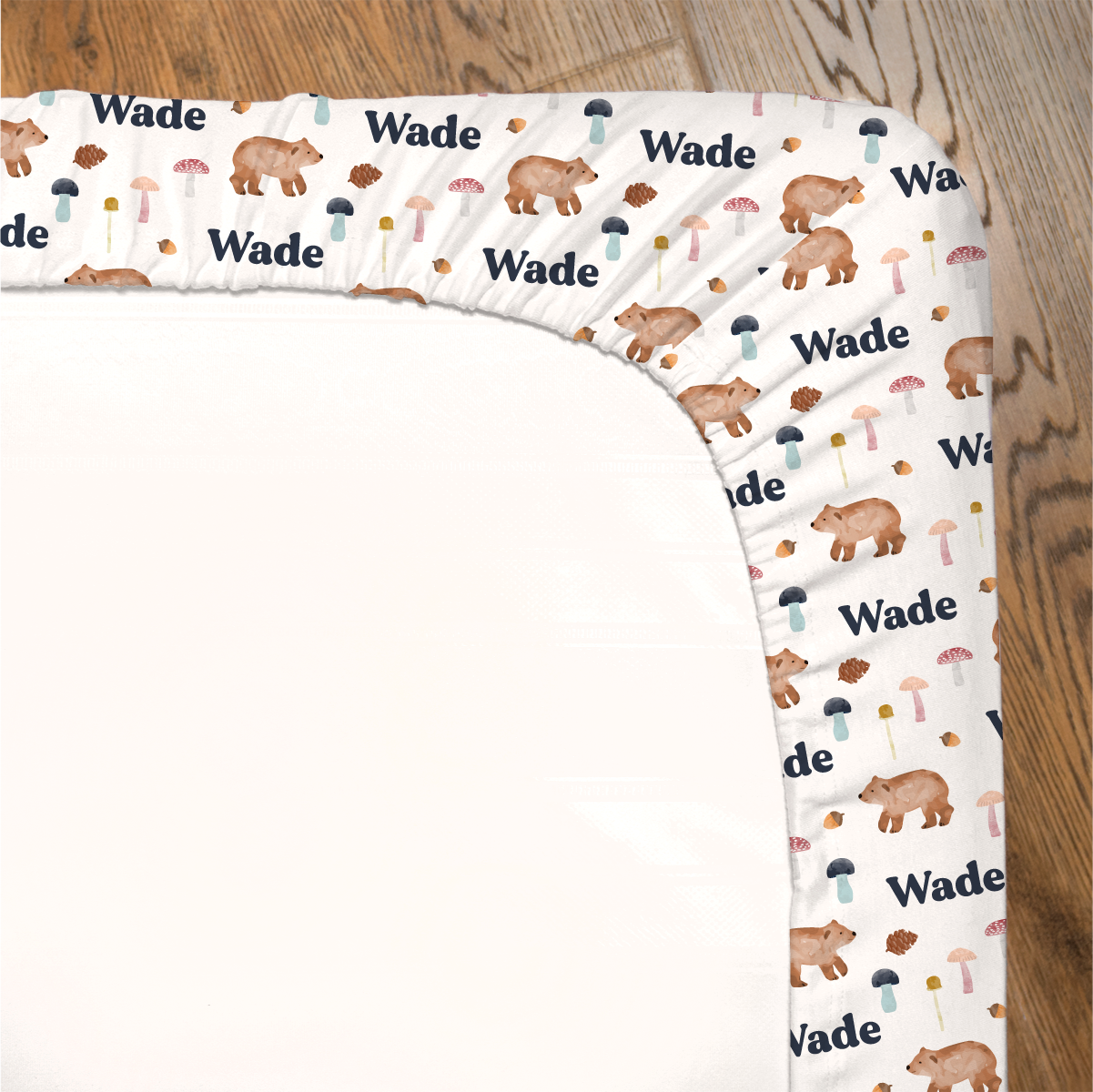 Personalized Crib Sheet | Bear Hunt
