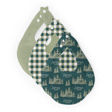 Personalized  Bib Set | Ancient Woodland