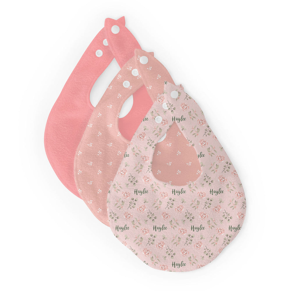 Personalized  Bib Set | Country Floral