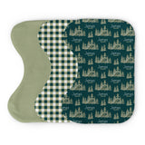 Personalized  Burp Cloth Set | Ancient Woodland