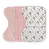 Personalized  Burp Cloth Bundle | Baby Animal Days