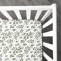 Crib Sheet | Farmhouse Greenery