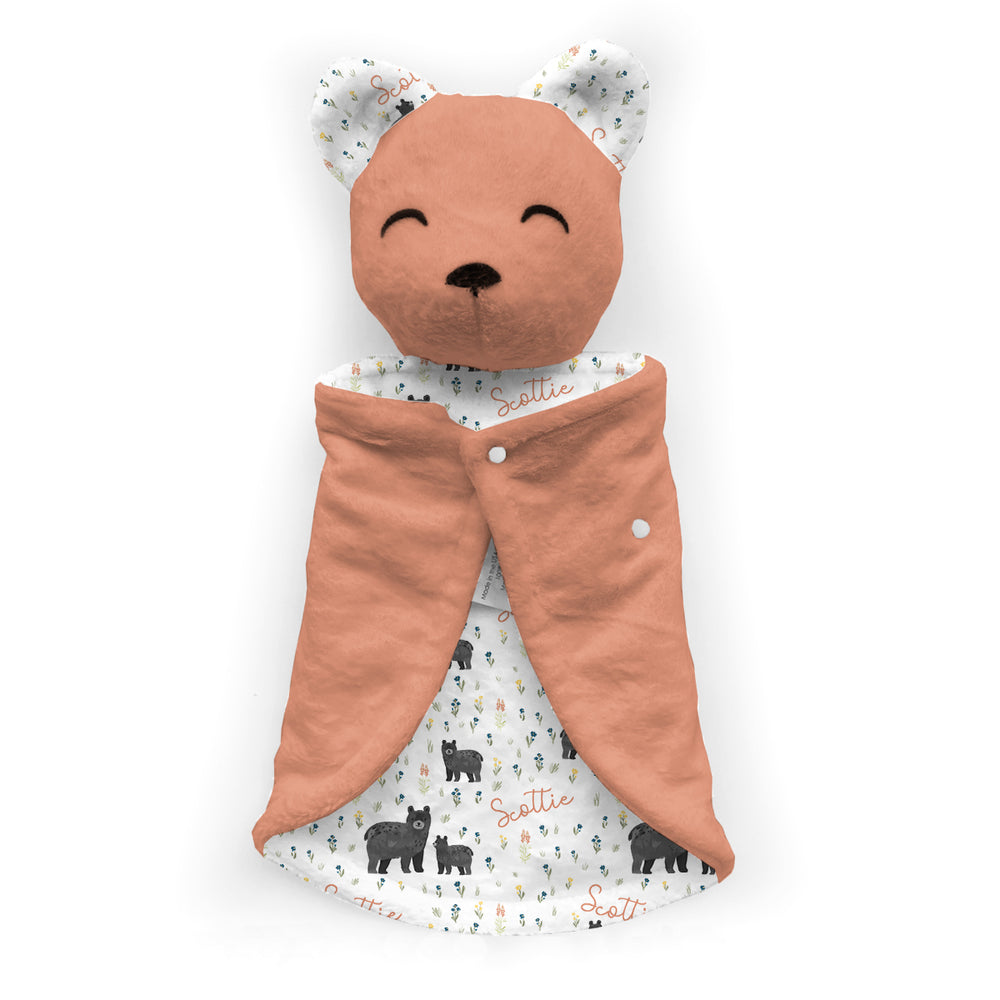 Personalized Bear Lovey | Baby Bear Meadow
