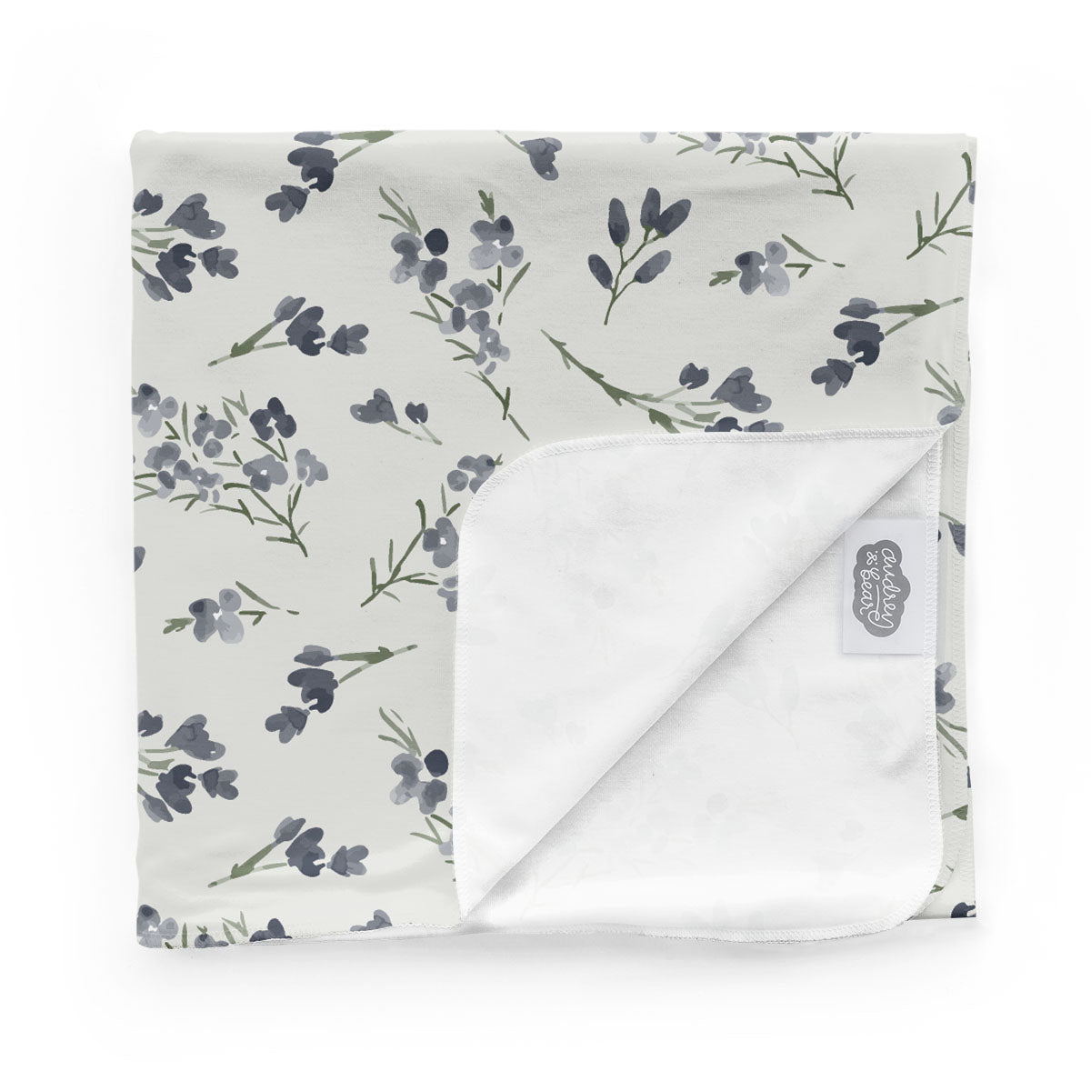 Swaddle Blanket | Blueberry Blossoms