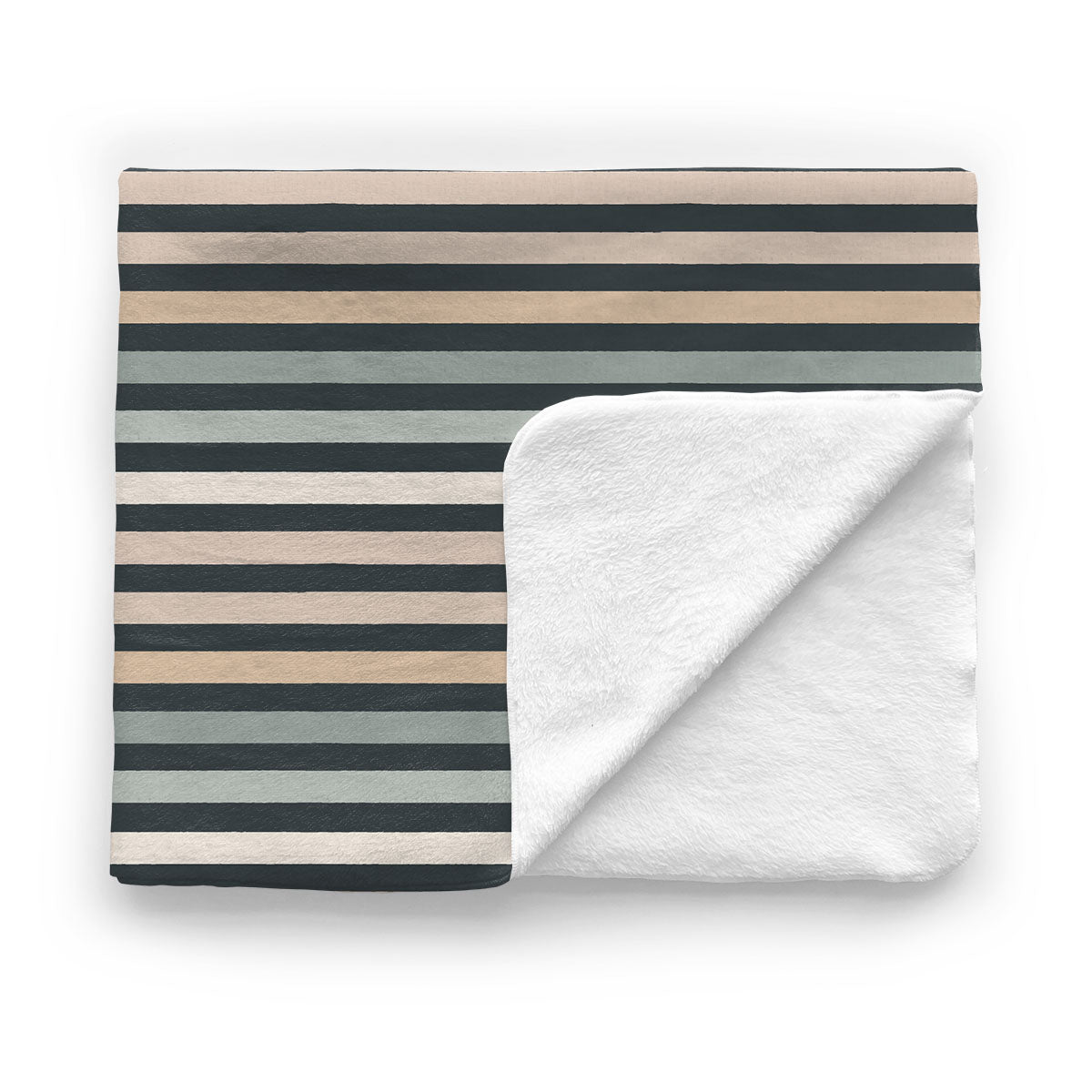 Kids Minky Blanket | Handsome Stripes