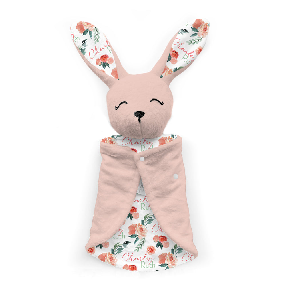 Personalized Bunny Lovey | Sweet Blooms