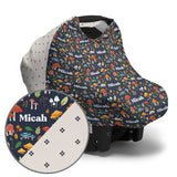 Personalized Car Seat Cover | Enchanting Toadstools