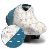 Personalized Car Seat Cover | Rainbow Wishes