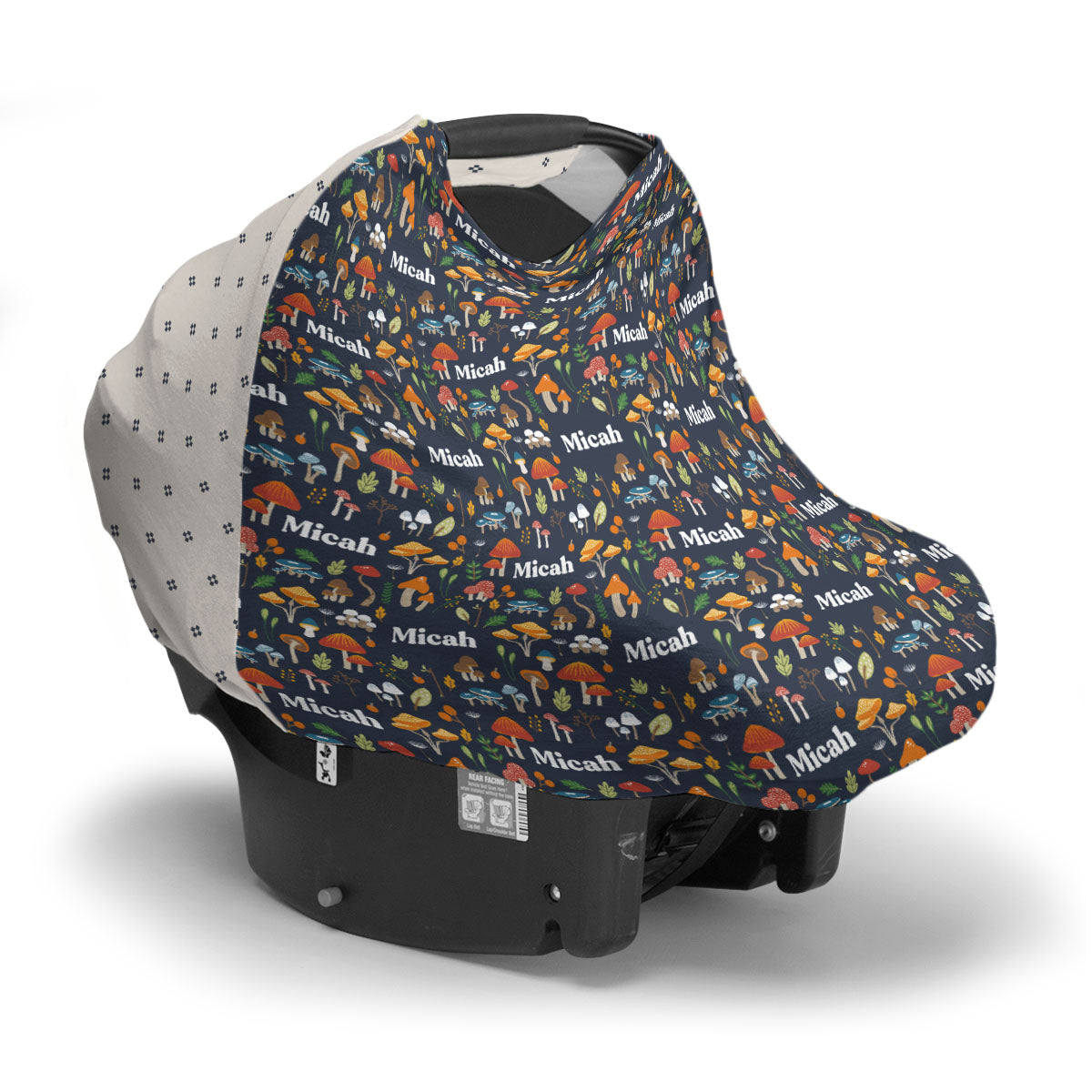 Personalized Car Seat Cover | Enchanting Toadstools