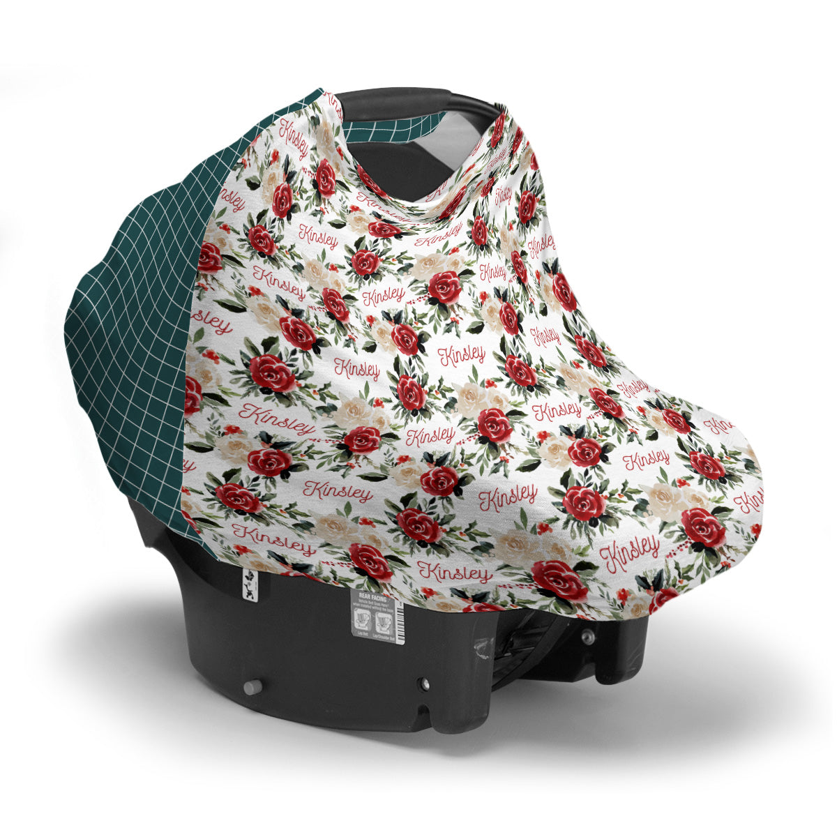 Personalized Car Seat Cover | Mistletoe Magic