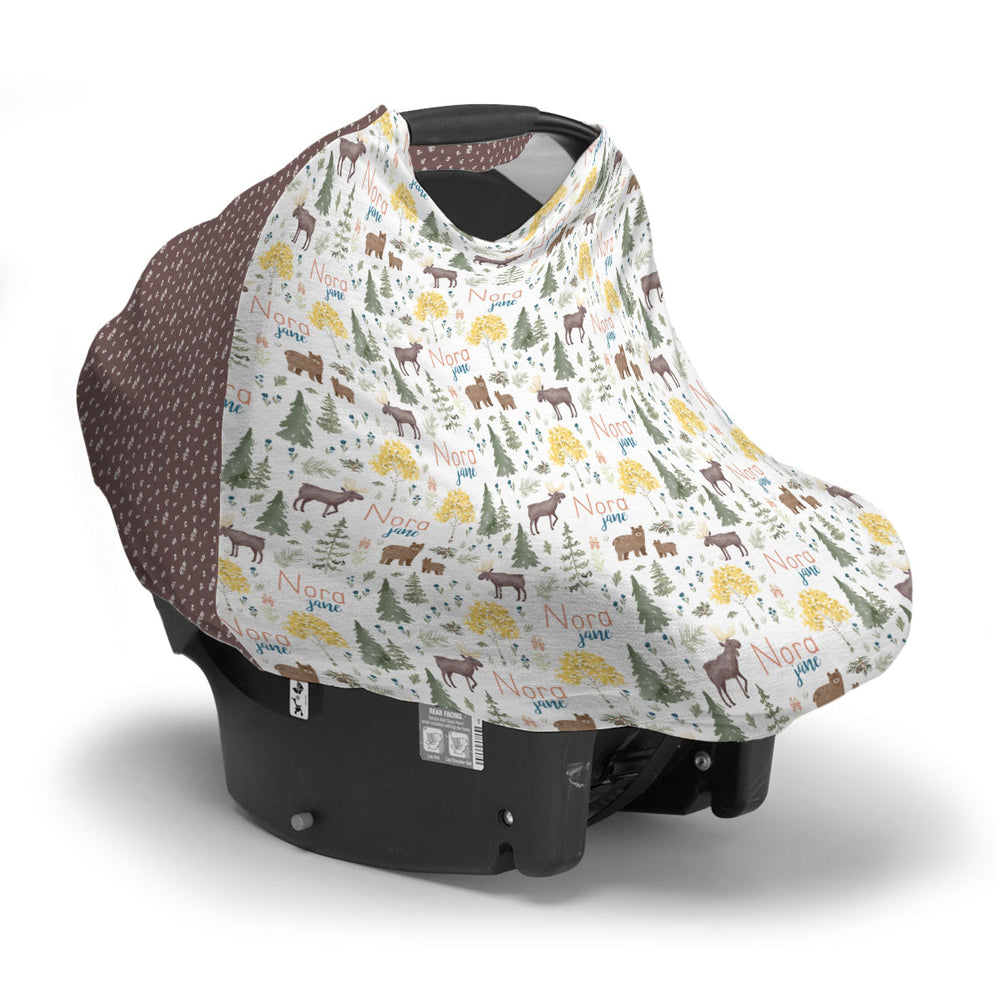 Personalized Car Seat Cover | Mountain Explorer