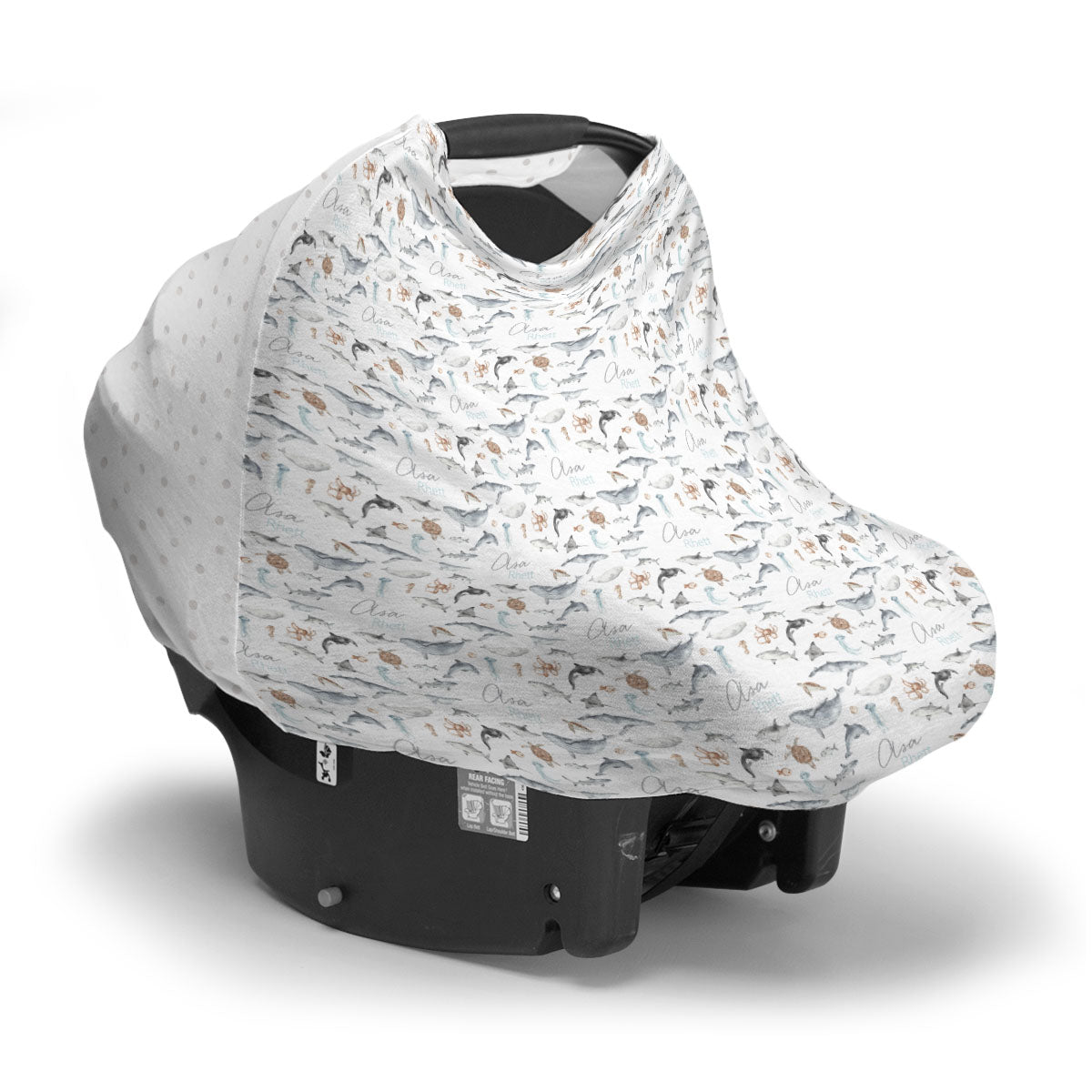 Personalized Car Seat Cover | Ocean Explorer
