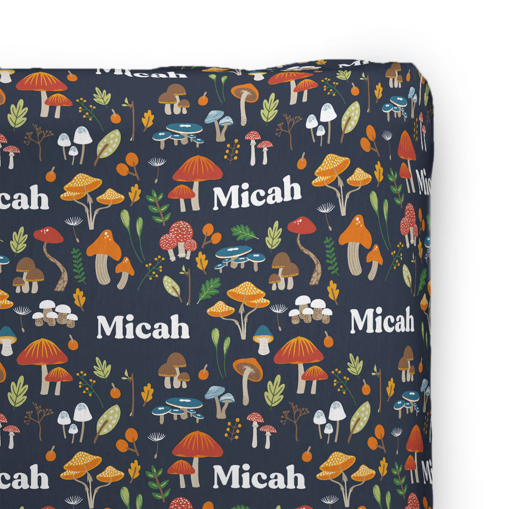 Personalized Changing Pad Cover | Enchanting Toadstools